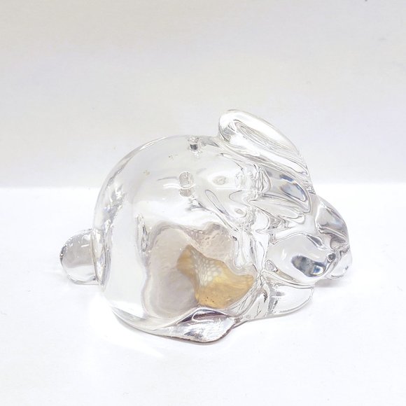 Gorham Crystal Easter Bunny Rabbit Salt Pepper Shaker ONLY One Replacement - Picture 1 of 8